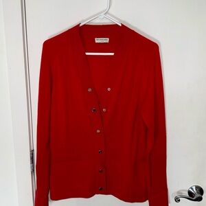 Balenciaga Vibrant Red Knitwear